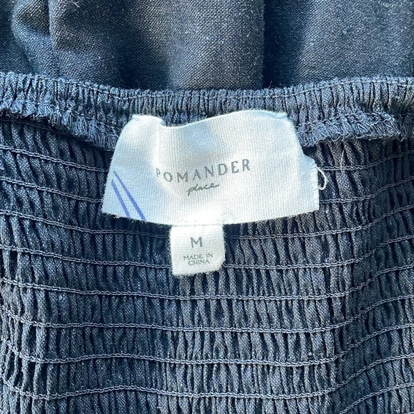 Tuckernuck Pomander Place Black Alexis Midi Dress - M - Picture 4 of 6